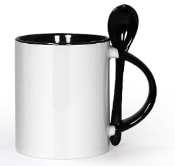 Mug & Spoon Customized