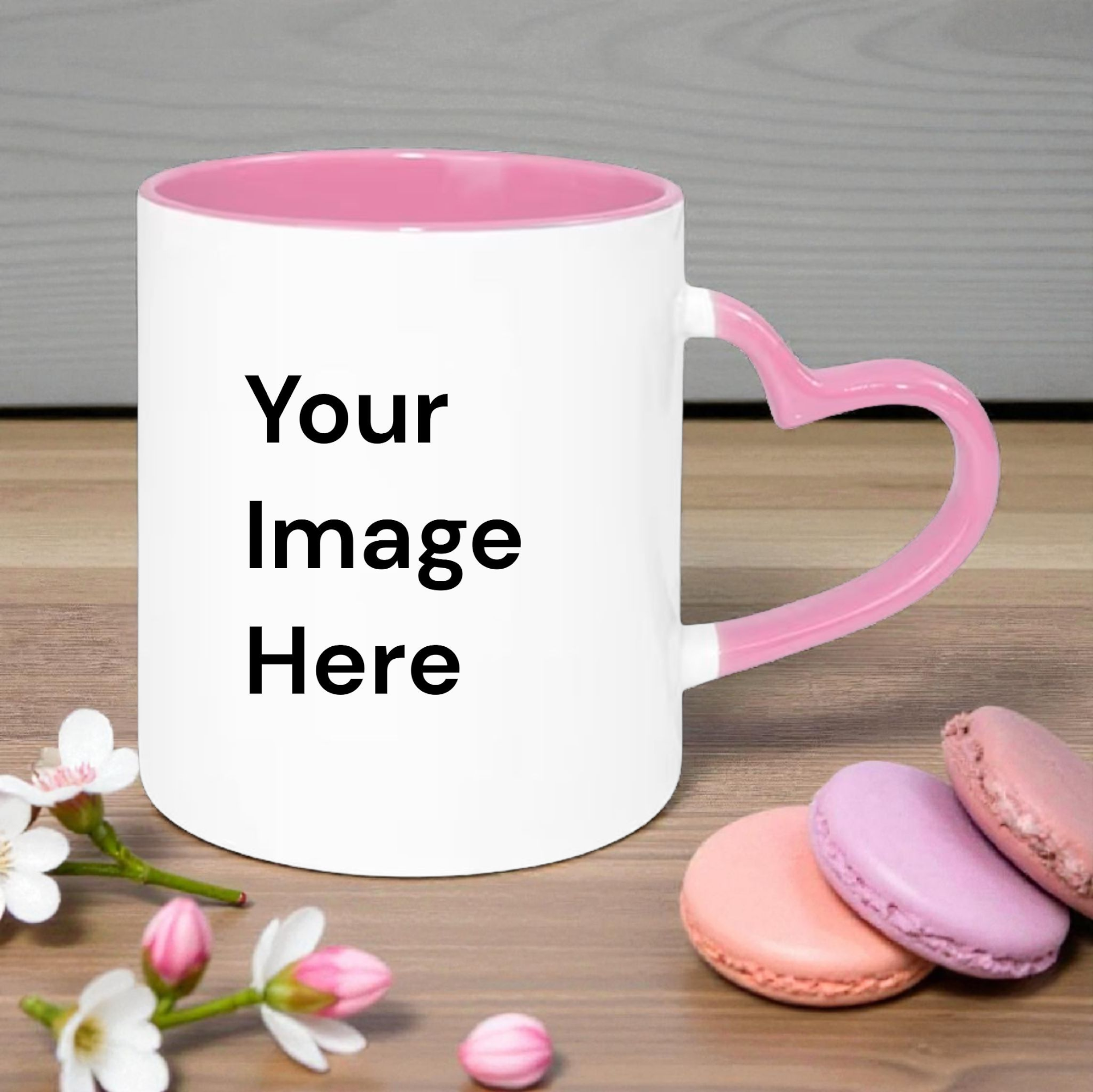 Heart Handle Mug – 11 oz Sublimated