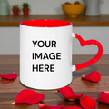 Heart Handle Mug – 11 oz Sublimated