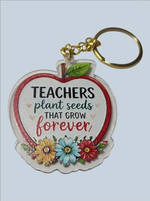 Teacher Appreciation Keychain