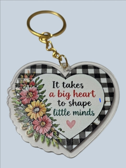 Teacher Appreciation Keychain