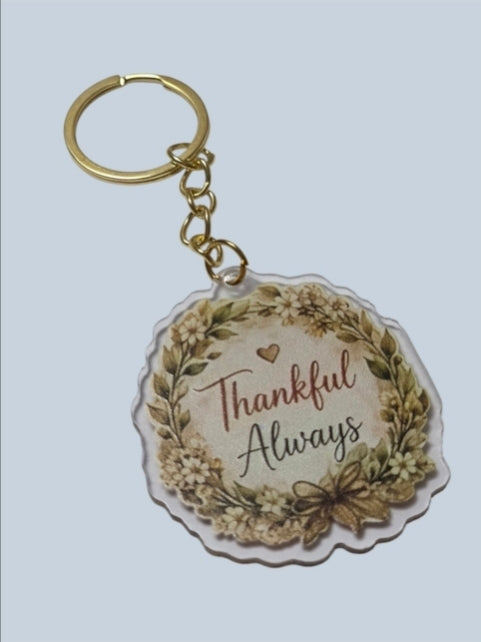 Sunflowers & Blessings Keychains