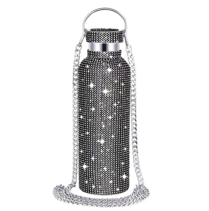 Rhinestone Thermos Bottle