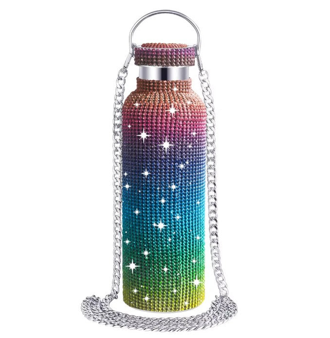 Rhinestone Thermos Bottle