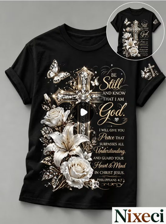 Be Still & Know – Philippians 4:7 Tee