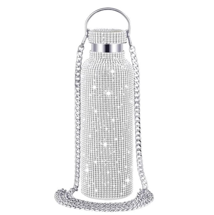Rhinestone Thermos Bottle