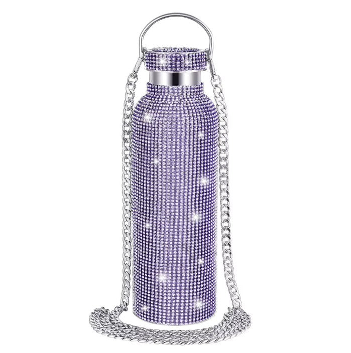 Rhinestone Thermos Bottle
